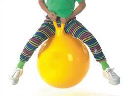 big bouncy ball with handle