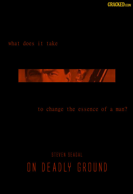 28 Artsy Posters for the Crappiest Movies Ever