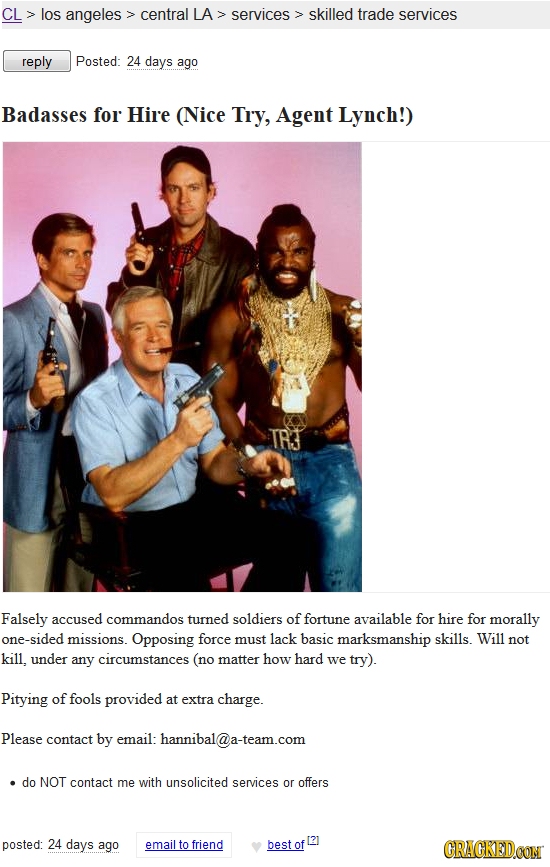 The 19 Worst Craigslist Ads Possible | Cracked.com