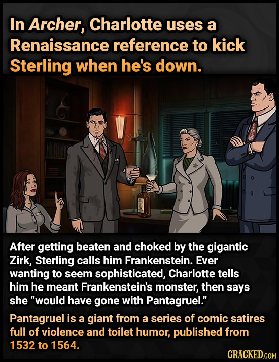 14 Jokes In Movies And Shows You Have To Be A Genius To Get