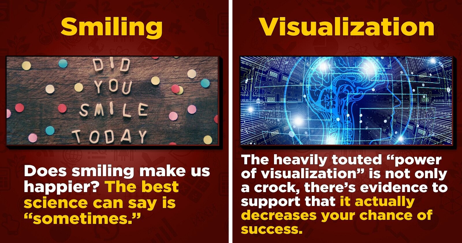 5 Bits of Pop Psychology That Make Absolutely No Sense