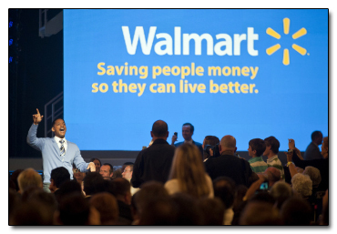 Walmart Saving people money SO they can live better. 