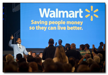 Walmart Saving people money SO they can live better.