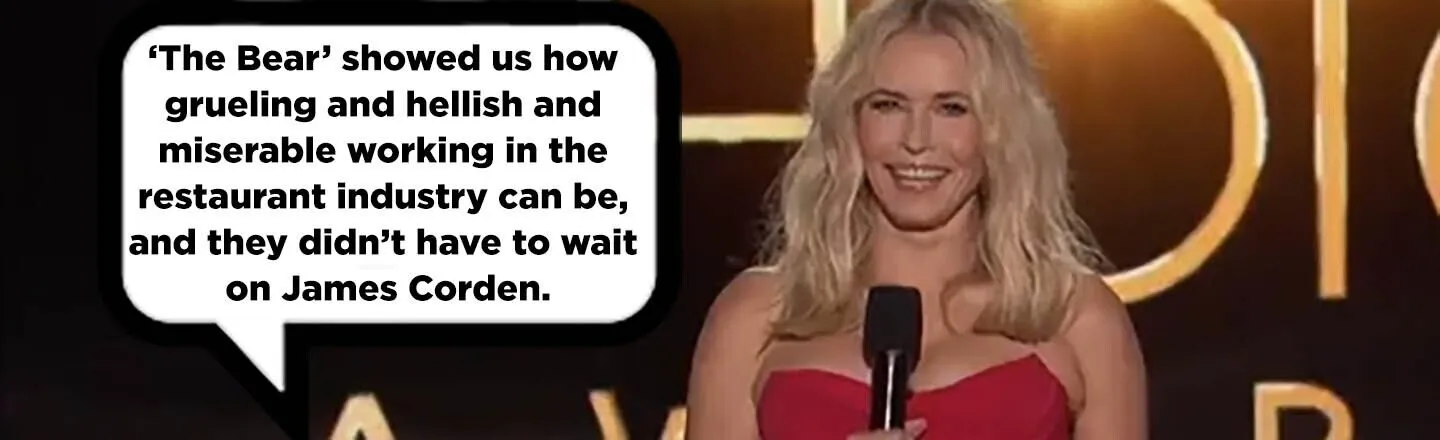 Chelsea Handler Went for the Jugular at the Critics' Choice Awards, Dumping on Ellen and James Corden
