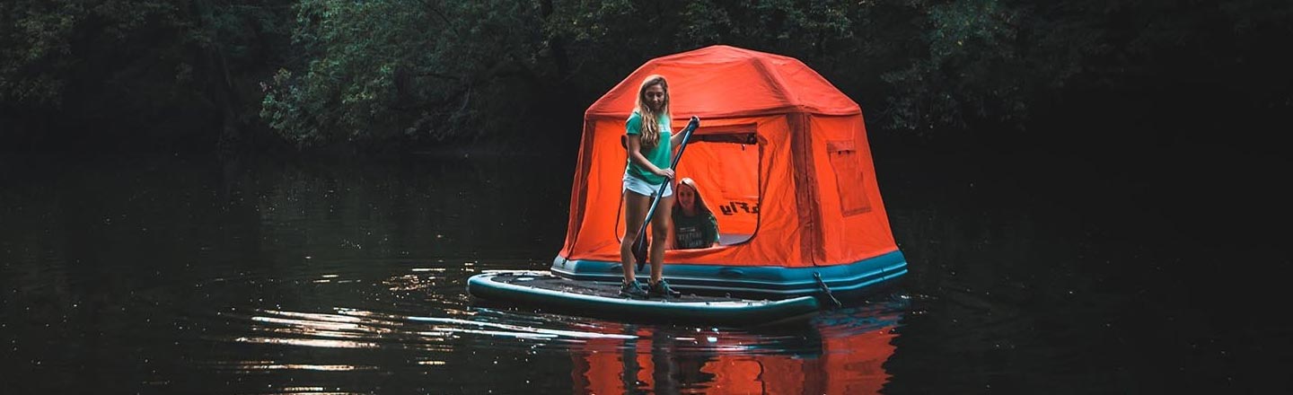 Like Dying? Then This Floating Tent Is For You.