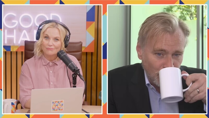 Christopher Nolan Makes History As The First ‘Good Hang’ Guest To Fluster Amy Poehler