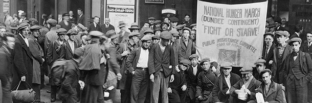 NATIOA HUNCER MARCH DUNDEE CONTINGENT FIGHT OR STARVE ASSISTAMCE TIE Pueur (47 