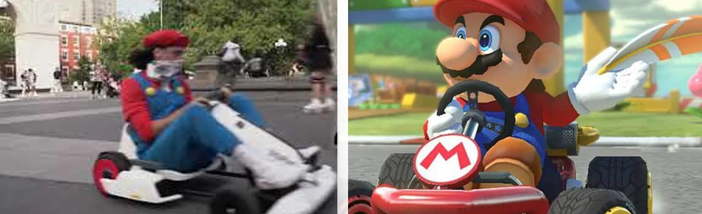 Empty N.Y.C. Streets Have Led To Real-Life 'Mario Kart'
