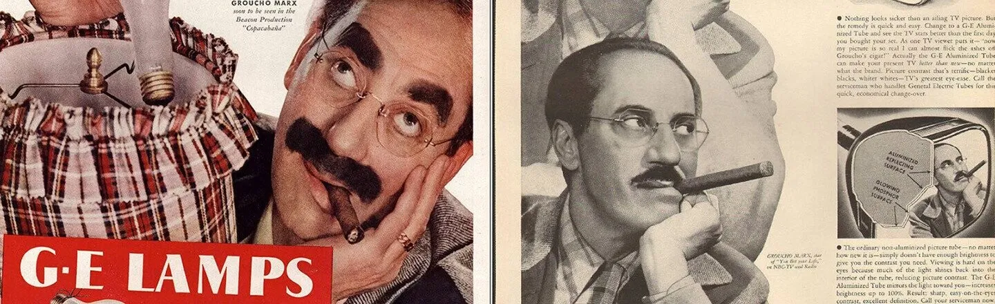 15 Batshit Crazy, Old-Timey Magazine Ads Featuring Comedy Royalty