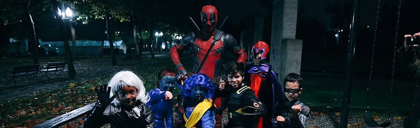 Ryan Reynolds Once Went Trick-or-Treating As Deadpool and Roasted All the Kids