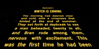 eoeol WINTER IS COMING The mOrnInk bnnc WE CE and cold. witeh a r1s01es thwe hinted at the end of SUMt: They set forth at daybreak to sec man beheaded