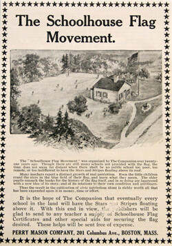 flag campaign from an old magazine The Youth's Companion