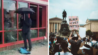 'Umbrella Guy' Smashing Windows At George Floyd Protest Is Allegedly A White Supremacist