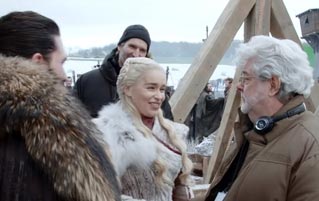So George Lucas Visited The 'Game Of Thrones' Set