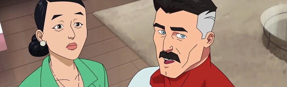 'Invincible's Super DILF Comes from the Planet of Mustaches
