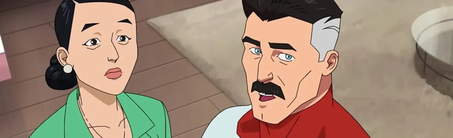 'Invincible's Super DILF Comes from the Planet of Mustaches