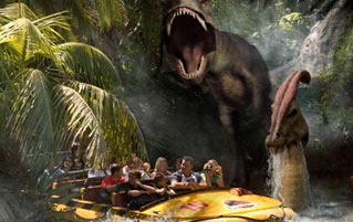 The Forgotten Story Behind Jurassic Park: The Ride
