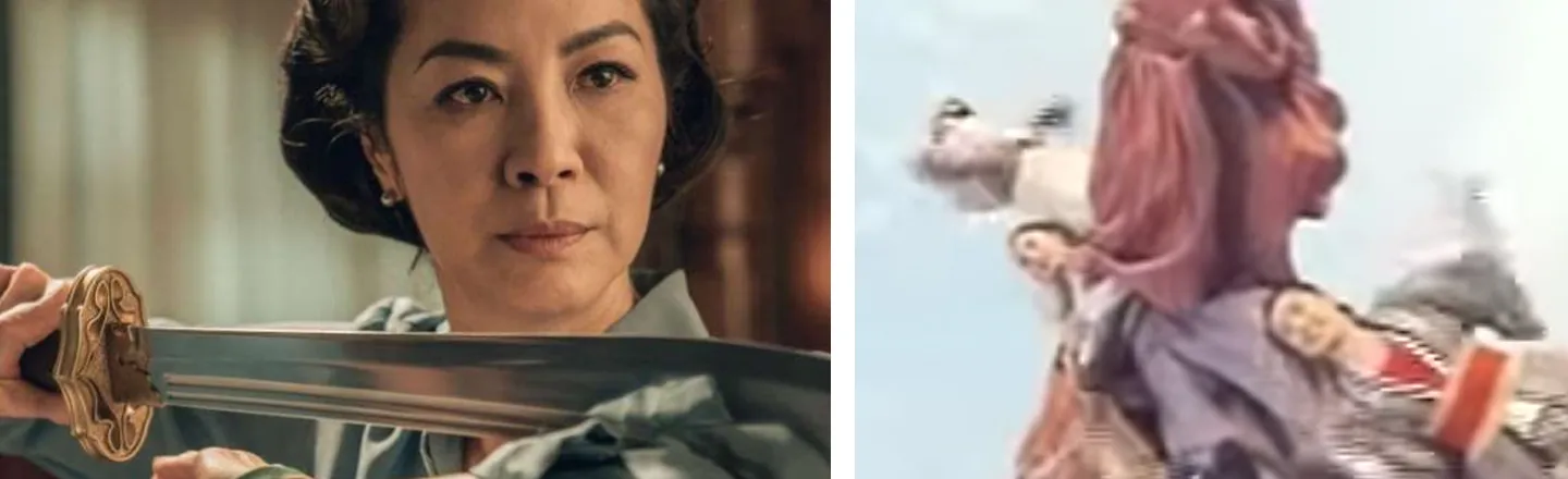  Michelle Yeoh Wielding -- and Being -- a Sword is The Twitter Savior We Need Today