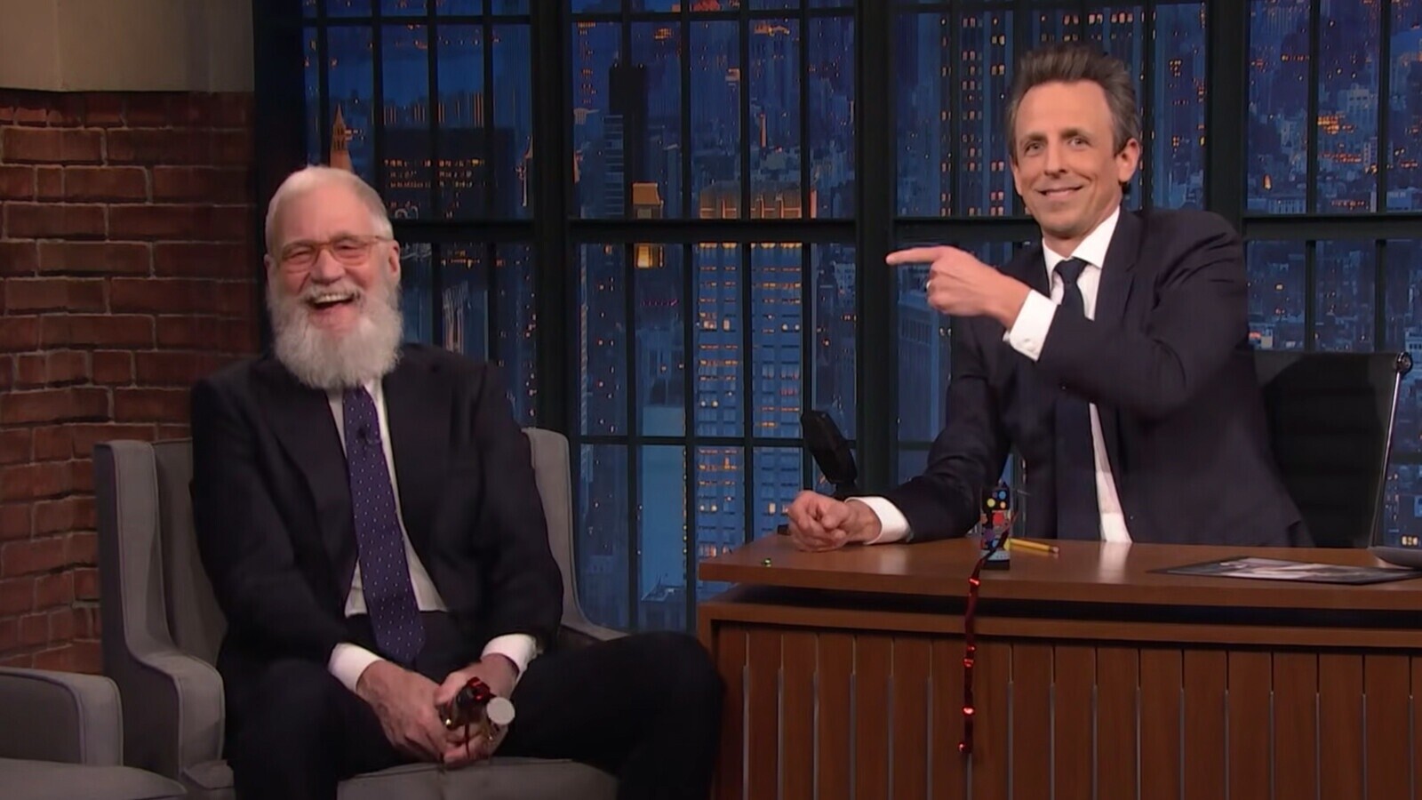 David Letterman Calls Trump’s Latest Late Night Threats ‘Delightful’