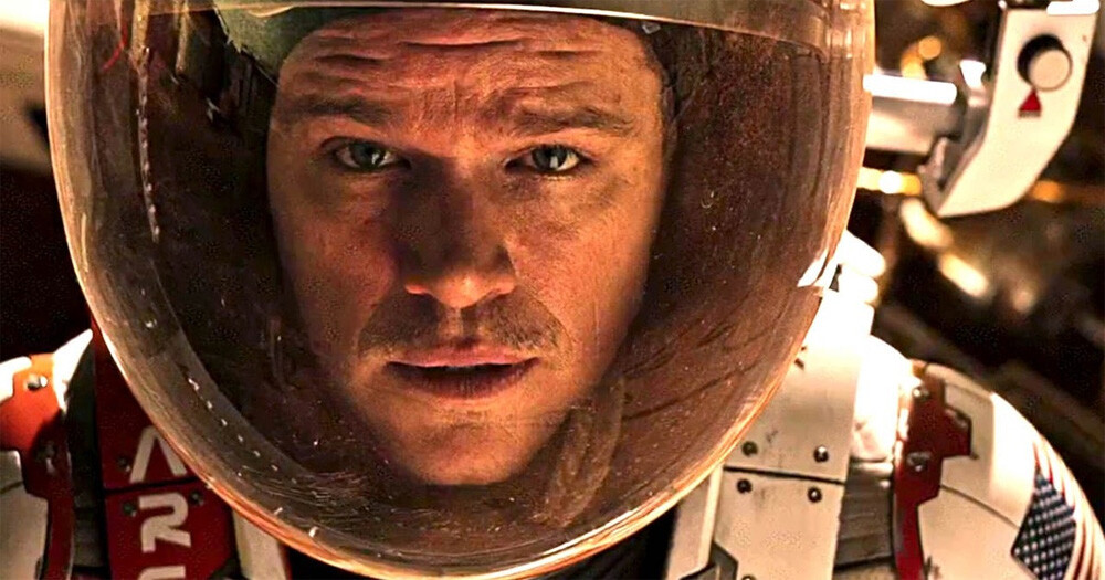 Matt Damon in The Martian 