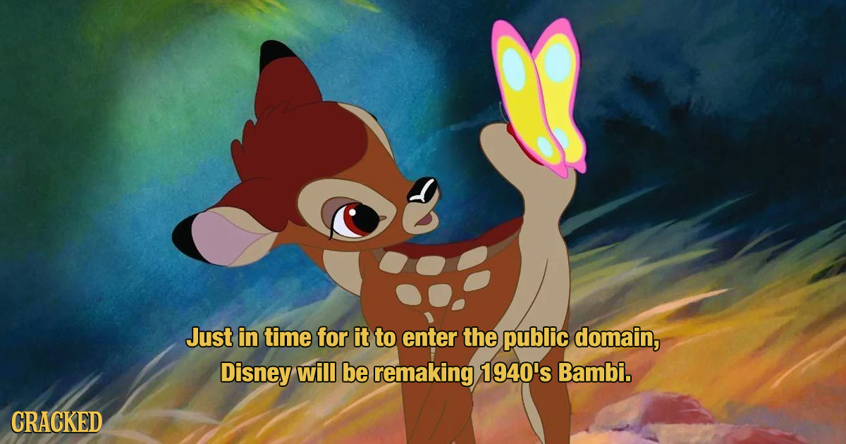 Disney Finally Runs Out Of Good Movies, Reveals Bambi Remake