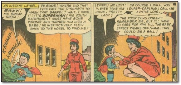 AN INSTANT LATER YE GODS! WHERE DID THAT SNIFF!E ME LOST! OF COURSE 1 WILL YOU TYKE GET THE STRENGTH TO PLEASE TAKE ME SUPER- DARLING! CALL ME BAWW! M