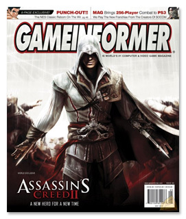 PUNCH-OUTIL MAG Rrros 256-Player orbal in P3 GAMEINORMER ASSASSINS CREEDII ANEW HEDN FOANEW TIVE