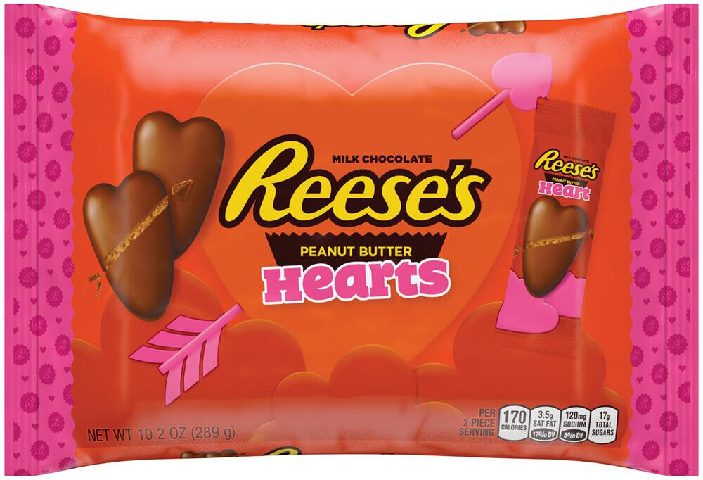 Reese's Milk Chocolate Peanut Butter Hearts