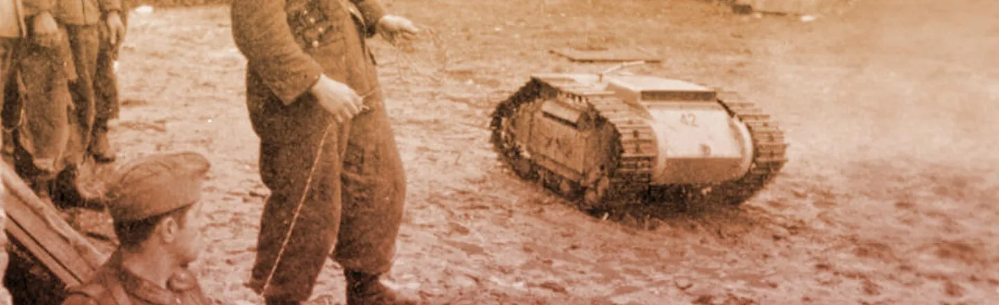 The Weird Nazi Tiny Tanks You Never Learned About In School