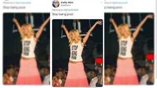 Did Paris Hilton Actually Wear The Infamous ‘Stop Being Poor’ Tank Top? : An Investigation