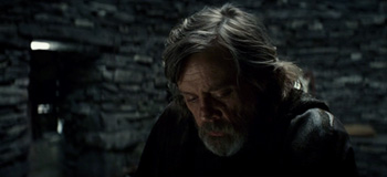 Luke Skywalker in the Last Jedi