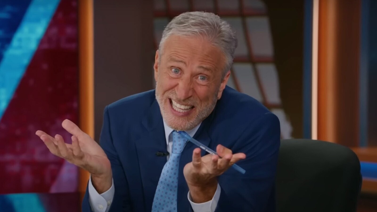 ‘Daily Show’ Host Michael Kosta Theorizes Why Paramount Didn’t Fire Jon Stewart Along With Stephen Colbert