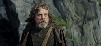 Luke in the Last jedi