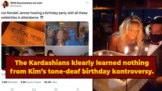 The Internet Roasts The Kardashians Again Over Another Tone-Deaf Birthday Party
