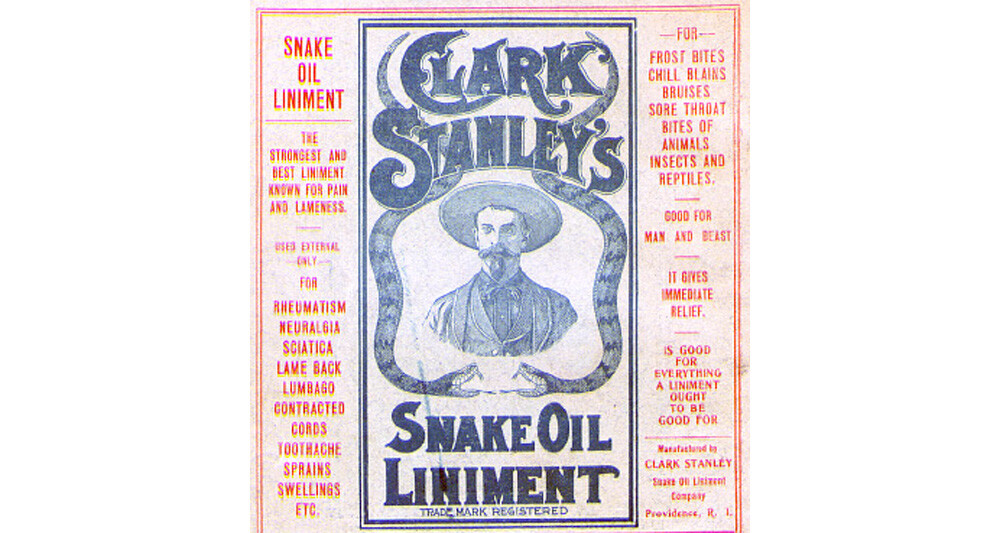 Clark Stanley's Snake Oil