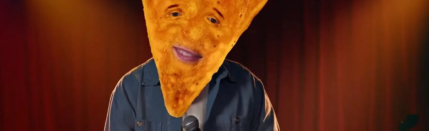 Doritos Creates Chip-Faced Stand-Up Comic to Support and/or Cause Mental Health Issues