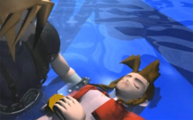 Cloud "buries" Aerith