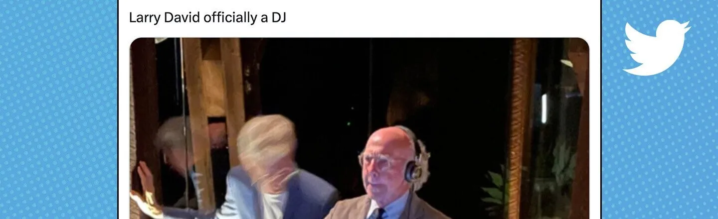 Did DJ Jazzy Larry David Actually Spin at Jon Hamm’s Wedding?