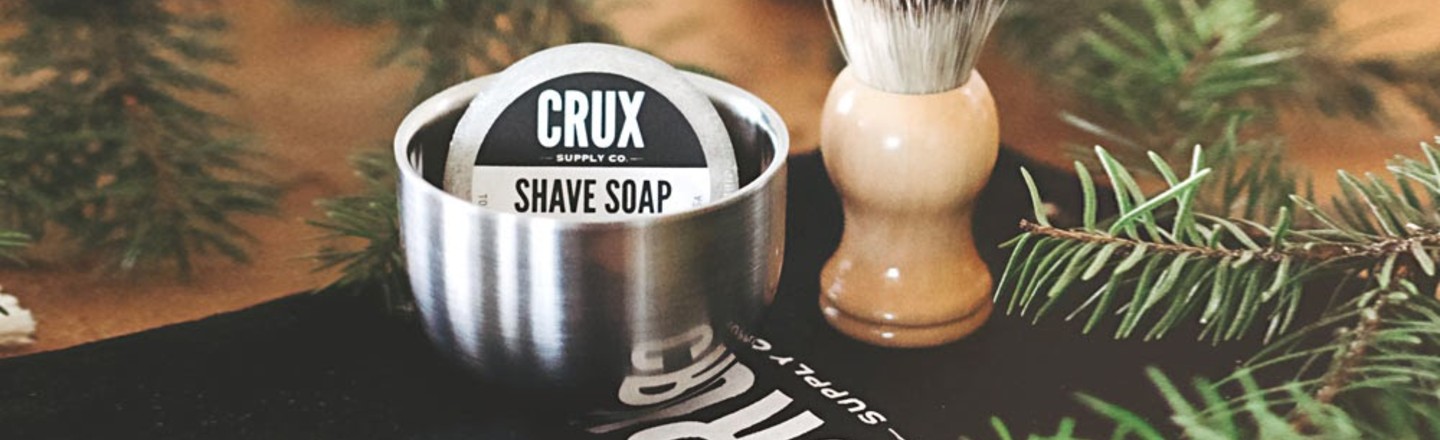CRUX SUPPLY co SHAVE SOAP 0> -