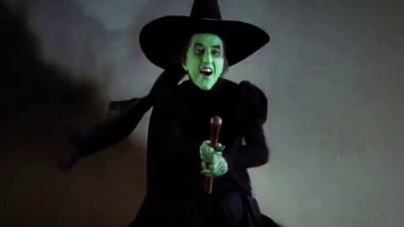 The Wicked Witch's Broom Blew Up, Sending Her To The Hospital