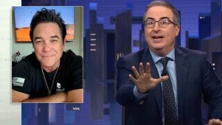 The John Oliver/Dean Cain Feud Is Officially On