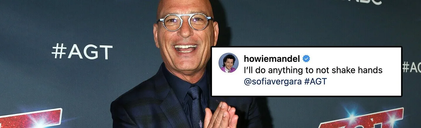 Noted Germaphobe Howie Mandel Has No Problem Touching Sofia Vergara’s Ankles