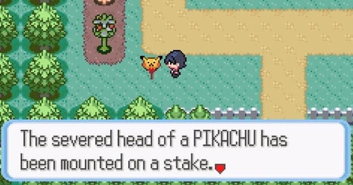 The 'true' story of a Pokémon game that turns you into a murderer