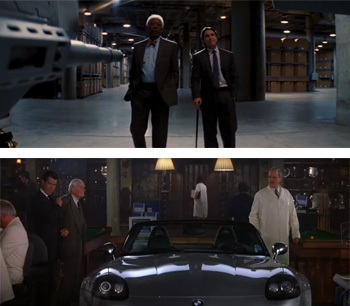 Batman and Bond get their gear