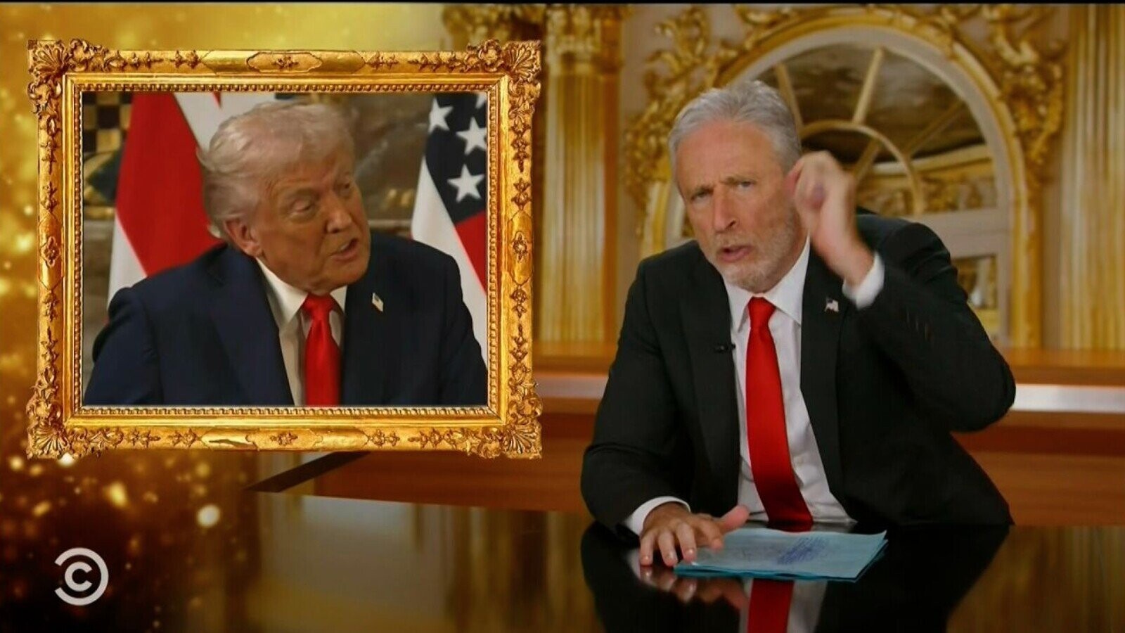 Jon Stewart Says He Might Not Be Relevant Enough for Trump to Take Him Off TV