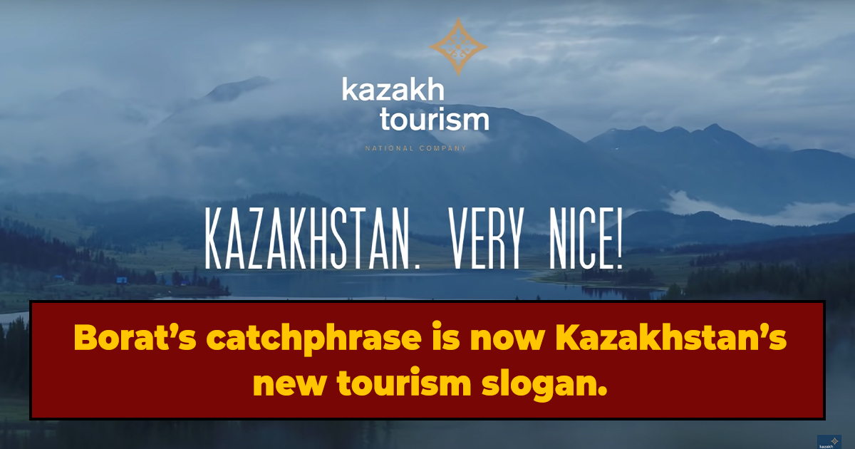 Thanks Borat Kazakhstan Adopts Very Nice Tourism Slogan Cracked Com