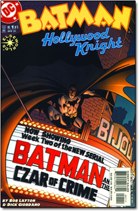 DC BATMAN 11 Hollyerood Knight BIJO NOW Week SHOWIINO BATMAN TWO Of theNew SERIAL LAROFCRIME OF THE SOBLAYTON DICK CoRDNO