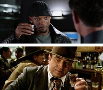 Detectives drinking