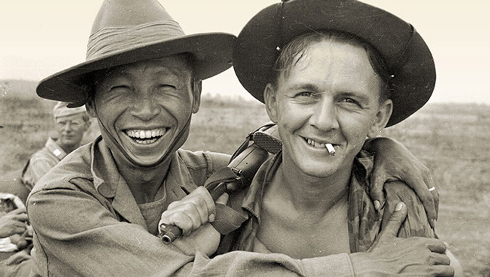 Lazum Tang and Captain Joseph E. Lazarsky