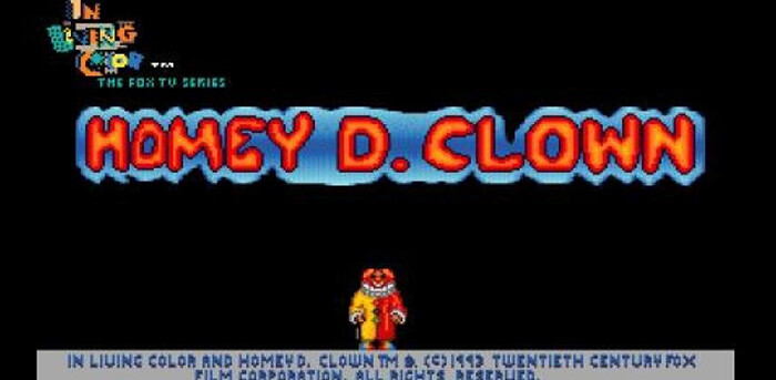 Homey D Clown Video Game